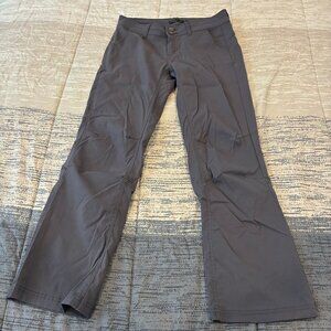 Prana Halle hiking pants dark gray 6 Short